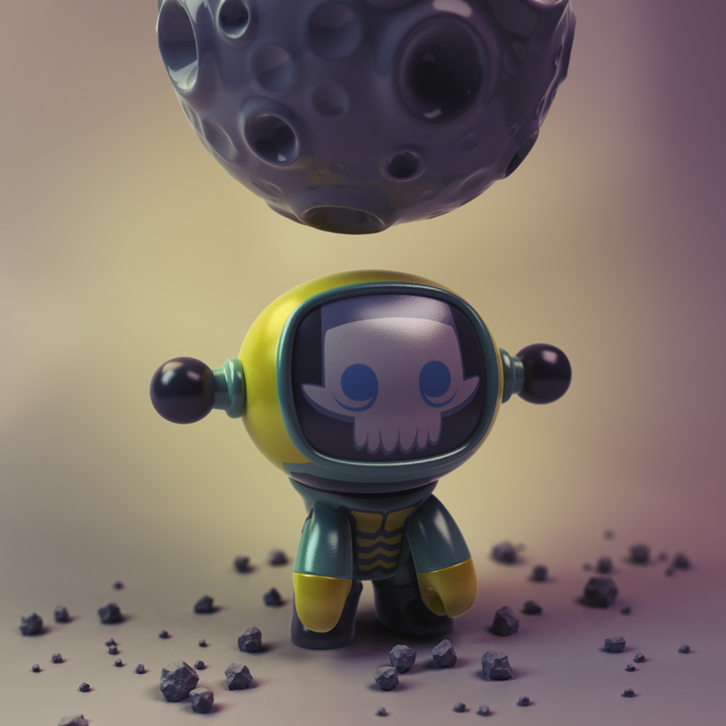 Moonman Urban Vinyl Toy