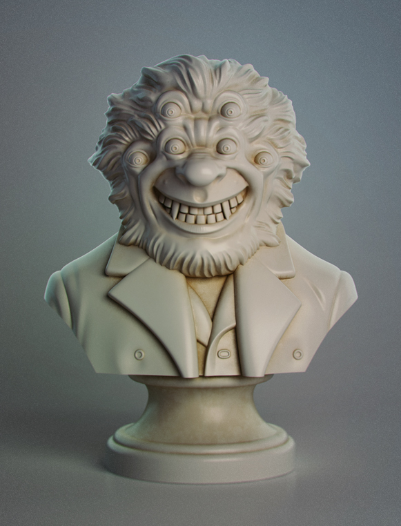 Uncle Six Eyes Resin Bust