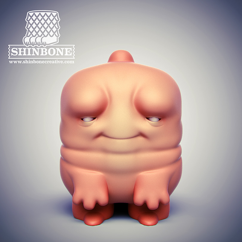 Free Creature 3d Model “Cheebs”
