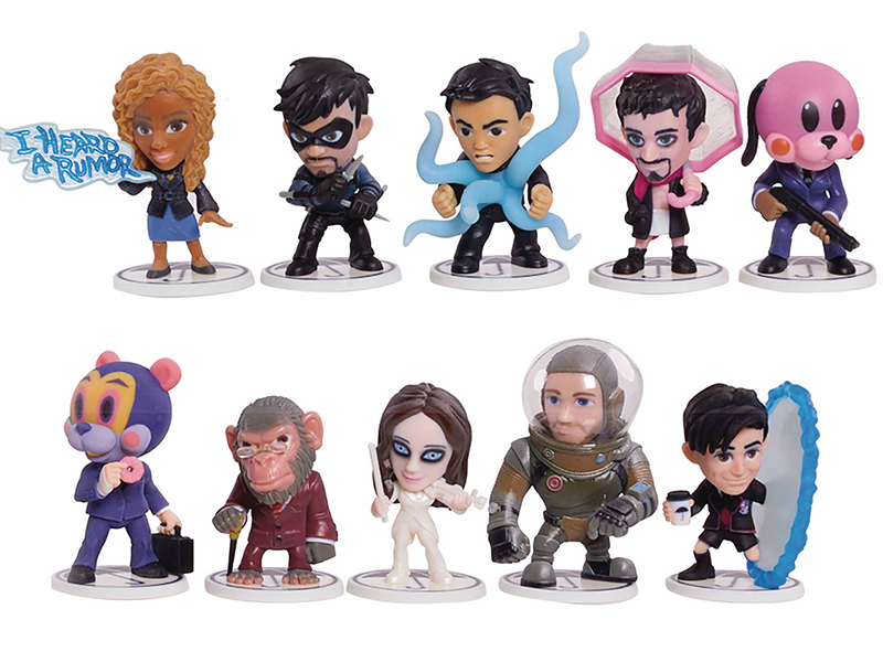 Umbrella Academy Chibi Figures