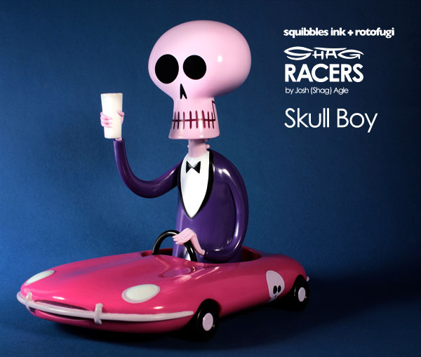 Rotofugi’s Vinyl Skull Boy by Shag